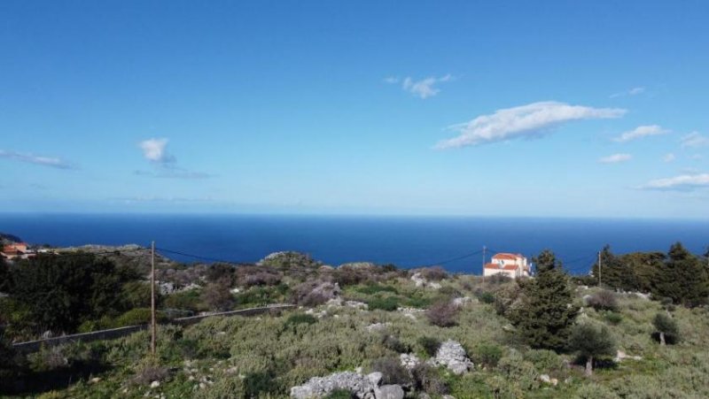 Kefalas Chania Kreta, Kefalas Chania: Atemberaubendes Grundstück mit Meerblick zum Verkauf Grundstück kaufen